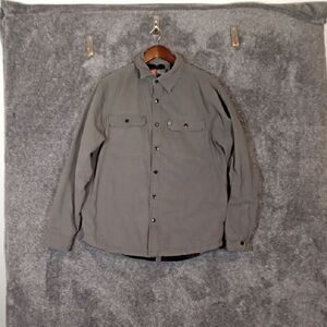 American Outdoorsman Plaid Shirt Shacket Snap Closure Mens Medium